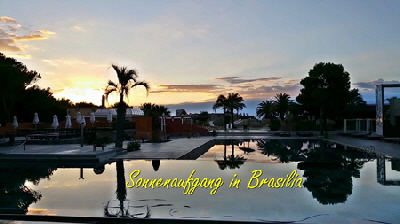 Sonnenaufgang Brasilia Frankreich